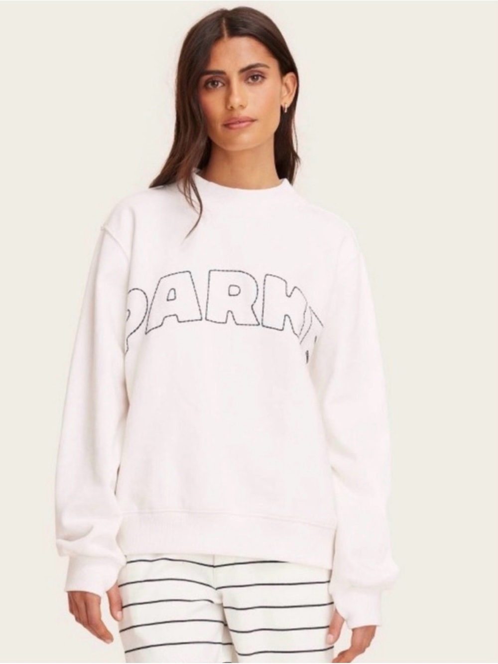Parke x Target White Mock Neck